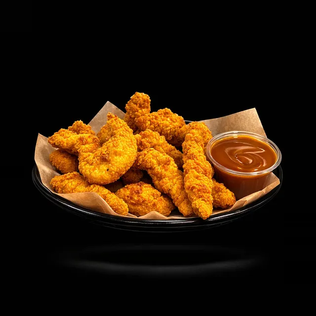 Fingers de pollastre cruixents amb salsa